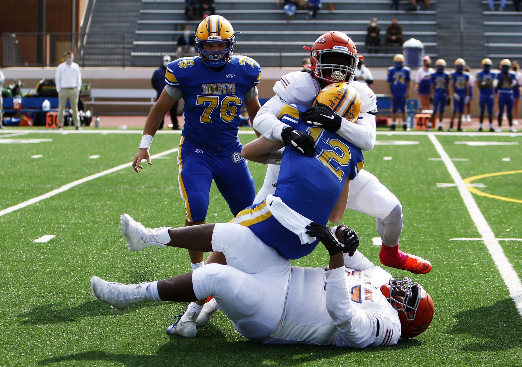 John Burroughs vs. Clayton football